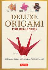 Deluxe Origami for Beginners Kit: 30 Classic Models with Amazing Folding Papers