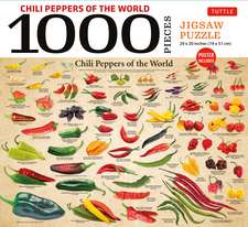 Chili Peppers of the World - 1000 Piece Jigsaw Puzzle: for Adults and Families - Finished Puzzle Size 29 x 20 inch (74 x 51 cm); A3 Sized Poster