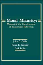 Moral Maturity: Measuring the Development of Sociomoral Reflection