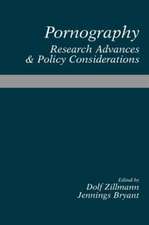 Pornography: Research Advances and Policy Considerations