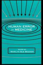 Human Error in Medicine