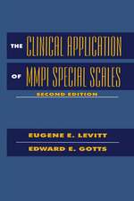 The Clinical Application of MMPI Special Scales