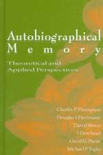 Autobiographical Memory