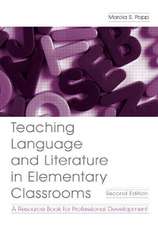 Teaching Language and Literature in Elementary Classrooms: A Resource Book for Professional Development