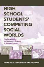 High School Students' Competing Social Worlds: Negotiating Identities and Allegiances in Response to Multicultural Literature