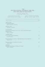 Spiritual Intelligence: A Special Issue of the International Journal for the Psychology of Religion