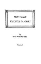 Southside Virginia Families, Volume I