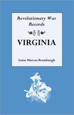 Revolutionary War Records, Virginia