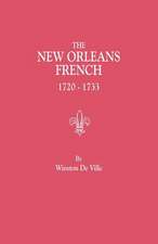 The New Orleans French, 1720-1733