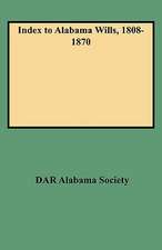 Index to Alabama Wills, 1808-1870