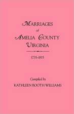 Marriages of Amelia County, Virginia 1735-1815