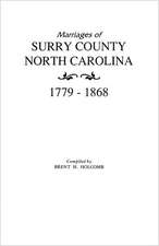 Marriages of Surry County, North Carolina 1779-1868