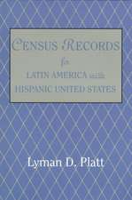 Census Records for Latin America and the Hispanic United States