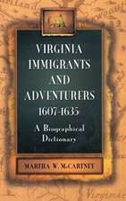 Virginia Immigrants and Adventurers, 1607-1635