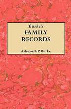 Burke's Family Records