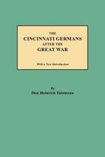 The Cincinnati Germans After the Great War