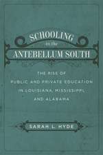 Schooling in the Antebellum South