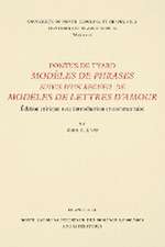 Pontus de Tyard, Modèles de phrases suivis d'un recueil de modèles de lettres d'amour