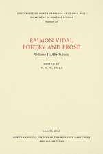 Raimon Vidal, Poetry and Prose