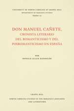 Don Manuel Cañete, cronista literario del romanticismo y del posromanticismo en España