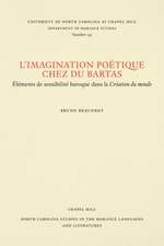 L'Imagination poétique chez Du Bartas