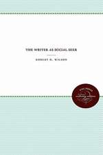 The Writer as Social Seer