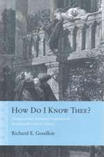 How Do I Know Thee?: Theatrical and Narrative Cognition in Seventeenth-Century France