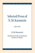 Selected Prose of N. M. Karamzin