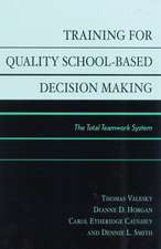Training for Quality School-Based Decision Making
