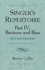 Singer's Repertoire, Part IV