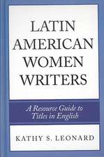 Latin American Women Writers