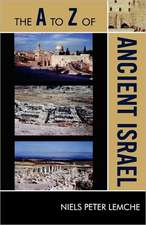 The A to Z of Ancient Israel