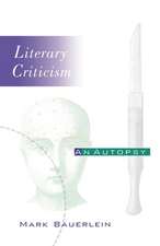 Literary Criticism – An Autopsy