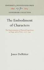 The Embodiment of Characters – The Representation of Physical Experience on Stage and in Print, 1728–1749