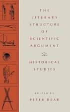 The Literary Structure of Scientific Argument – Historical Studies