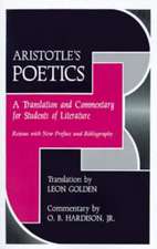 Aristotle's Poetics: A Translation and Commentary for Students of Literature