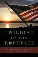 Twilight of the Republic