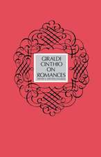 Giraldi Cinthio on Romances