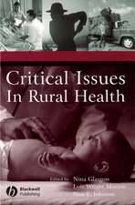 Critical Issues In Rural Health