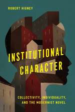 Institutional Character