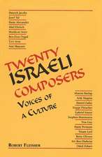 Twenty Israeli Composers