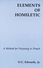 Elements of Homiletic