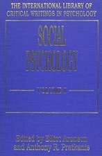 Social Psychology (Vol. 1)