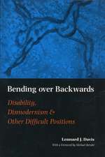 Bending Over Backwards – Essays on Disability and the Body