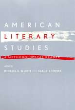 American Literary Studies – A Methodological Reader