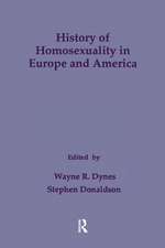 History of Homosexuality in Europe & America