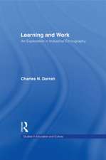 Learning and Work: An Exploration in Industrial Ethnography