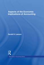 Aspects of the Economic Implications of Accounting