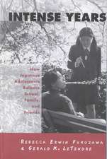 Intense Years: How Japanese Adolescents Balance School, Family and Friends