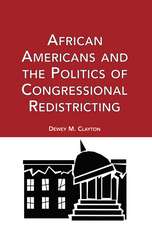 African Americans and the Politics of Congressional Redistricting